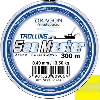 Vlasec DRAGON Sea Master Trolling Yellow 300m *: Vlasec DRAGON Sea Master Trolling Yellow 300m 0,40mm 13,50kg