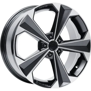 Alu kolo Alu kola AGT 20062, 20x9 5x112 ET38, černá matná + leštění