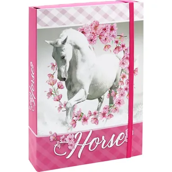 desky na sešit Box na sešity A4 Jumbo MAX - Horse