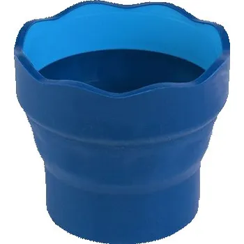 Sklenice Kelímek na vodu Faber-Castell Click&Go - modrý