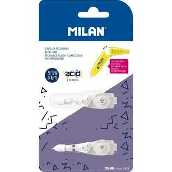 Korekční prostředek Korektor náplň MILAN Acid 2 x 5 mm x 6 m - blistr