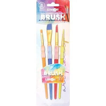 Umělecký štětec Sada štětců JUNIOR ART Quality - 4 ks