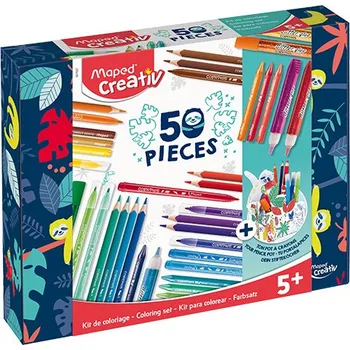 Výtvarná sada Výtvarná a kreatívna súprava MAPED 50ks