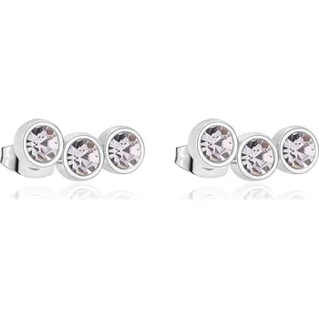 Módní doplněk S'Agapõ Podélné ocelové náušnice pro ženy Luce SCE29 + 2 měsíce na vrácení zboží