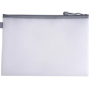 Obálka Obálka se zipem JUNIOR A4 síťovaná - bílá