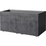 Deroma Millennium Samozavlažovací truhlík Casseta, plast, antracit, 79 × 39 × 39 cm 9H914SZ