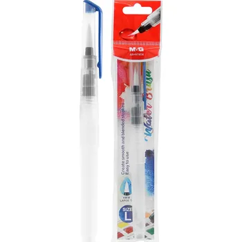 Výtvárné potřeby Štětec M&G s nádobkou na vodu, hrot L