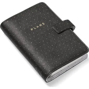 Diář Diář Filofax Moonlight - černý, osobní
