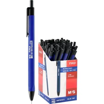 Pero kuličkové, trojhranné M&G TR3 Semi-Gel 0,7 mm