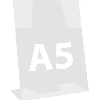 Stojan na dokumenty "L", nakloněný, A5 148x210 mm