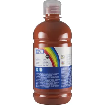 Barva temperová 500ml hnědá