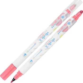 Oboustranný popisovač M&G v peru Sakura, růžový