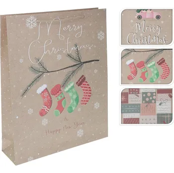 Dárková taška vánoční (extra velká) - 3 designy