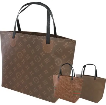 Dárková taška Dárková taška, brand "L" (28x40,5x12 cm) - mix 3 designy