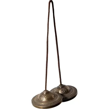 Brumle Zdobené tibetské činelky kartálky Tingša / Tingsha, Sittar.cz