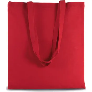Nákupní taška KI.MOOD KI0223 / Bavlněná taška - cherry red 13 litrů