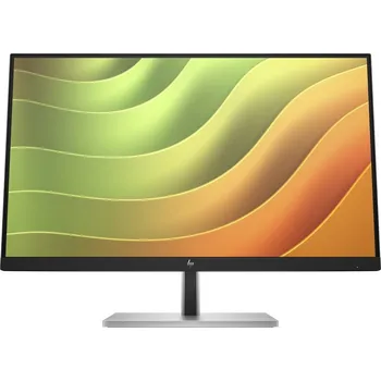 Počítačové příslušenství HP E24u G5 23,8" LED monitor, 23,8", IPS, 1920×1080, 16:9, 5ms, 250cd/m2, 2× DisplayPort, 1× HDMI, 3× USB, 2× USB-C, LAN, stříbrno-černý 6N4D0AA#ABB