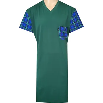 Pánská noční košile Pánská Noční Košile FOLTÝN NK418 Velikost: 5XL, Materiál: Krátký rukáv