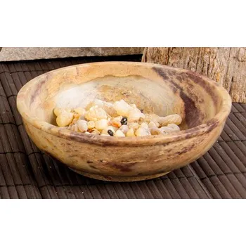 Mani Bhadra Mani Bhadra Kadidelnice Miska pro vykuřování Mastek, Ø 13 cm