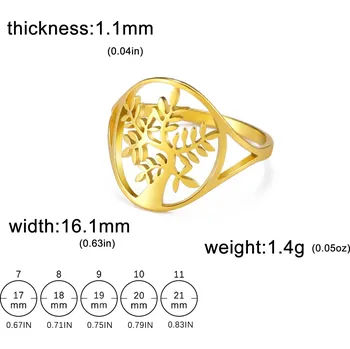 Prsten Dámský prsten strom života | šperk - G Gold , 9