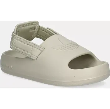 Dívčí sandály Dětské sandály adidas Originals ADIFOM ADILETTE béžová barva, IG8434 80X, EUR 33