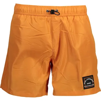 Pánské plavky Karl Lagerfeld KL22MBM01 Pánské plavky oranžové S