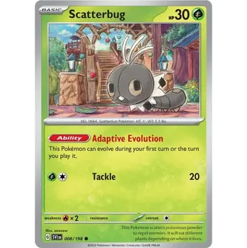 Sběratelská karetní hra Pokémon karta Scatterbug 008/198