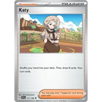 Sběratelská karetní hra Pokémon karta Katy 177/198