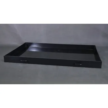 Úložný box Šuplík plastový černý 110 x 70 cm