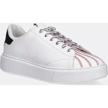 Pánské tenisky Tenisky Iceberg Bozeman bílá barva, ID227401 00X, EUR 41