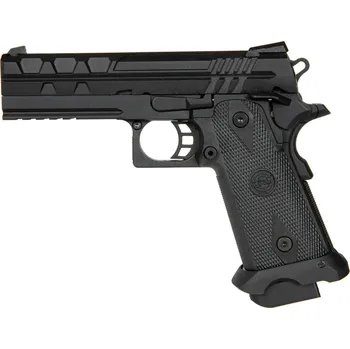 Airsoftová zbraň Airsoftová pistole TARTARUS MK I 4,3" - černá, celokov, GBB, CO2, SRC