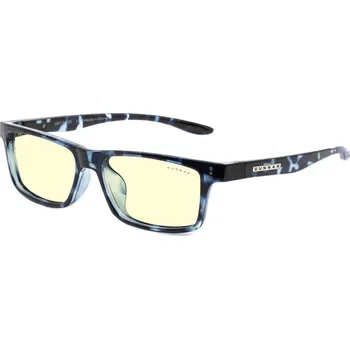 Notebook GUNNAR CRUZ KIDS LARGE (8–12) NAVY TORTOISE Brýle, kancelářské, herní, černo-modré obroučky, jantarová skla, pro děti 8–12 let CRU-09701