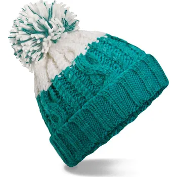 Čepice Čepice Apres B 437 emerald-soft white onesize