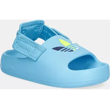 Dámská obuv Dětské pantofle adidas Originals ADIFOM ADILETTE JP5527 modrá 55X, EUR 32