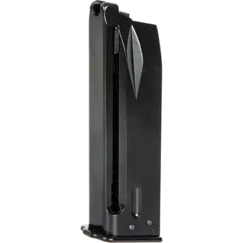 Plynový zásobník pro Browning MK3 - černý, kovový, tlačný, 20bb, WE