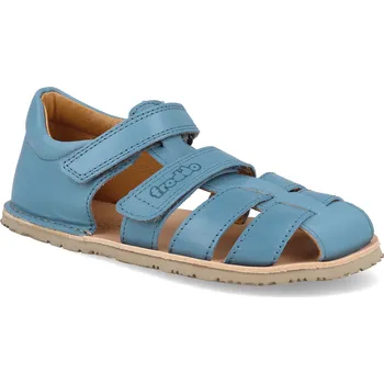 Dívčí sandály Barefoot dětské sandály Froddo - Flexy F jeansové Velikost: 29