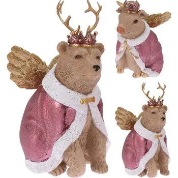 Figurka Figurka - Létající prasátko / medvěd 15/18 cm, mix / 1ks