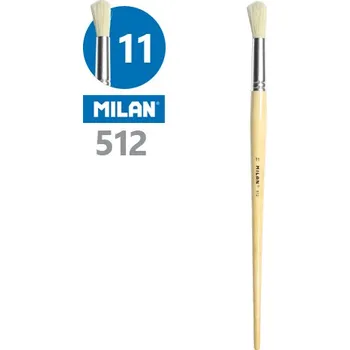 Umělecký štětec Štětec kulatý MILAN č. 11 - 512