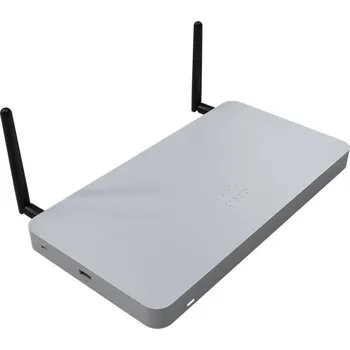 Cisco Meraki MX68W Router, bezpečnostní brána, switch, Wi-Fi, 10x GbE LAN, 2x GbE WAN, dual WAN, 2x PoE+ výstup, VPN, stavový firewall, zabezpečení, SD-WAN MX68W-HW