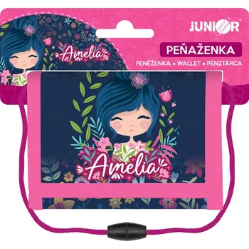 Dětská textilní peněženka JUNIOR S7 - Amelia