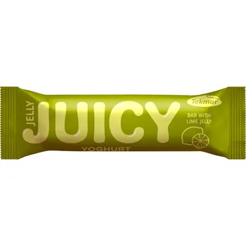 Tyčinka cereální želé limetka - Juicy cereal bar - Tekmar 40g