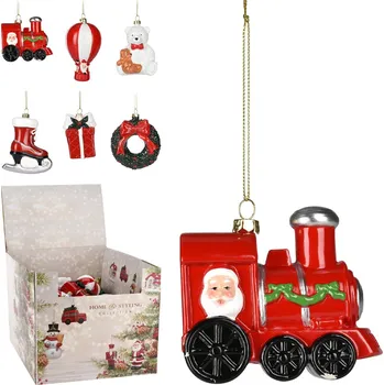 Vánoce Dekorace vánoční, závěsná (mix designů)