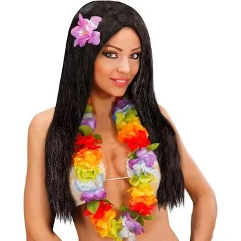 Karnevalová paruka Widmann&nbsp;Paruka havajská s květinou