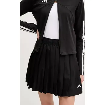 Dámská sukně Sukně adidas Tiro černá barva, mini, áčková, JG4100 99X, vel. M