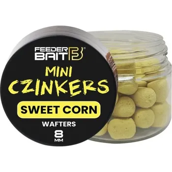 Boilies FeederBait Mini Czinkers Wafters 6x8mm 25ml - Sladká kukuřice
