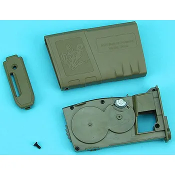 Krátký zásobník pro M4 FROG - pískový, plastový, točný, 140bb, G&P