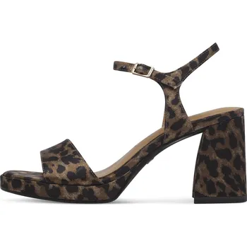 Dámské sandále Tamaris 1-28343-44-360 Dámské sandály na podpatku leopard 36