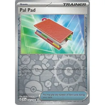 Společenská hra Pokémon karta Pal Pad 182/198 Reverse Holo
