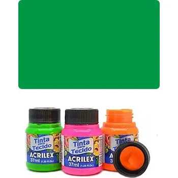 ACR Barva na textil 37ml, Fluorescent Green 101