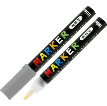 Popisovač M & G Acrylic Marker 2 mm akrylový, Grey S910